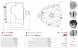 AS-PL A9540S Бренд new as-pl альтернатор