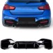 Китай Dyfuzor Tylnego Zderzaka BMW F20 F21 2015+ Дифузор BMW F20 F21 2015+ Чорний Глянець Накладка Заднього Бампера MP