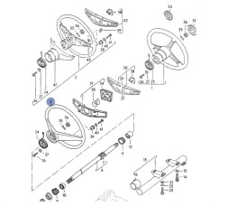 Volkswagen OE 171419655A НОВЕ РУЛЬ VW GOLF I 83-88 JETTA MK1 80-84 PO