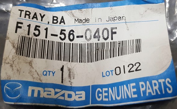Mazda OE MAZDA RX-8 04-11 НИЖНЯ АККУМУЛЯТОРНА БАЗА F151-56-040F НОВИЙ ОРИГІНАЛ