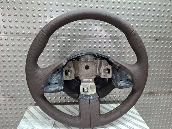 Fiat OE S26340403 ШКІРЯНЕ КЕРМО КОРИЧНЕВЕ 71753449 FIAT 500 2007-