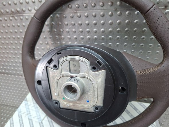 Fiat OE S26340403 ШКІРЯНЕ КЕРМО КОРИЧНЕВЕ 71753449 FIAT 500 2007-