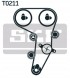 SKF VKMA 01255 Комплект ременя грм audi seat skoda vw 2.0 tdi 16v bkd vkma 01255