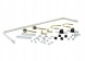 Китай WL-BRR10Z-13234 СТАБІЛІЗАТОР 18MM 2 ТОЧКОВИЙ RENAULT CLIO SERIES II X65 WHITELINE