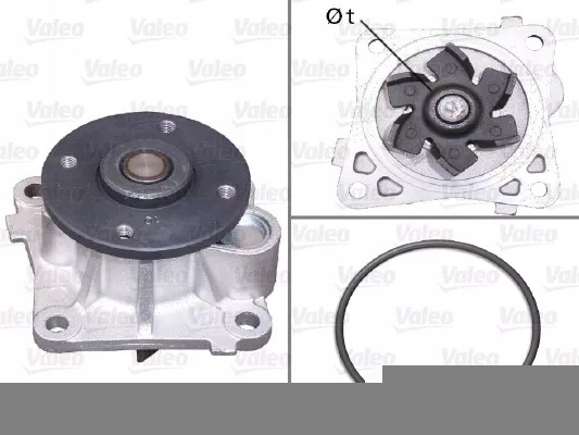 Valeo 506962 Водяний насос mitsubishi colt/ lancer 04- valeo 506962