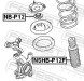 NSHB P12F FEBEST Пильник амортизатора