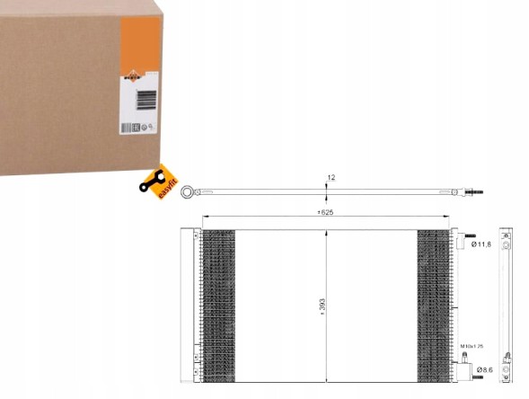 NRF 86228142 NRF Nrf 35912 конденсатор