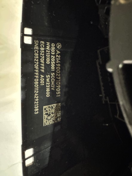 Mercedes-Benz OE MGA0618890 Комбінований перемикач подушки безпеки Mercedes A2149002710