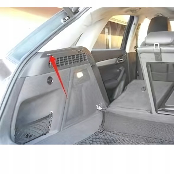 Китай Q3 PRZEDLIFT РОЛЕТА БАГАЖНИКА ПОЛИЦЯ AUDI Q3 І 2010-2014 ПЕРЕДЛІФТ ЗАДНЯ НОВА ЧОРНА