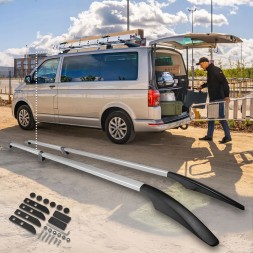 CHROMEMASTER OM-RR-D0011L-003 Пороги даху багажник для MERCEDES VIANO W639 2003-2014 ДУЖЕ ДОВГИЙ