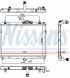 Nissens 606055 Охолоджувач води - nissens 606055
