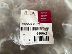 Citroen OE 9406K7, DWP545223OE Ковпаки коліс комплект 15" Citroen C3 C4 Peugeot 9406K7 Новий оригінал