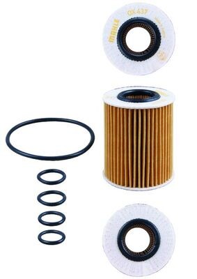 OX437D MAHLE ORIGINAL Фільтр мастил