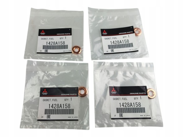 Mitsubishi OE WBEURO/1140A043 + 1140A042 + 1141A014 + 1141A015 + 4x1428A158 + 1211A043 - 10 CZĘŚCI РЕМІНЬ ГРМ ДЛЯ MITSUBISHI ASX OUTLANDER LANCER 4008 C4 AIRCROSS 1.8 2.2 DID DIESEL