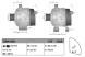 V-maxzone Part VIC-279383 Генератор для ALFA ROMEO GIULIETTA, GIULIETTA фургон/хетчбек, FIAT TIPO
