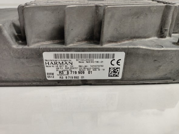 BMW OE HIFI HARMAN МОДУЛЬ РАДІОПСИЛЮВАЧА BMW G20 G29 G31 G30 G01 8719909 8719892