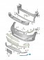 Volkswagen OE 2G0807110A9B9 спойлер ASO VW