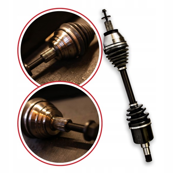 BRV  Піввісь ліва ford s-max (wa6) 1.6 tdci 1.8 tdci 2.0 tdci manual нова