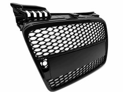 MAGIC MOTO P-AZ-02-46-MM Решітка бампера ПЕРЕДНЯ AUDI A4 B7 04-08р. RS LOOK ПІАНО ЧОРНИЙ HQ