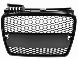 MAGIC MOTO P-AZ-02-46-MM Решітка бампера ПЕРЕДНЯ AUDI A4 B7 04-08р. RS LOOK ПІАНО ЧОРНИЙ HQ