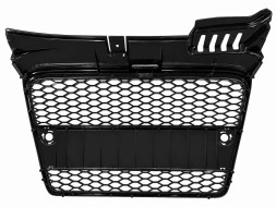 MAGIC MOTO P-AZ-02-46-MM Решітка бампера ПЕРЕДНЯ AUDI A4 B7 04-08р. RS LOOK ПІАНО ЧОРНИЙ HQ