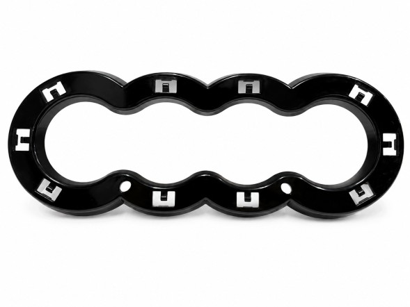 MAGIC MOTO P-AZ-02-46-MM Решітка бампера ПЕРЕДНЯ AUDI A4 B7 04-08р. RS LOOK ПІАНО ЧОРНИЙ HQ