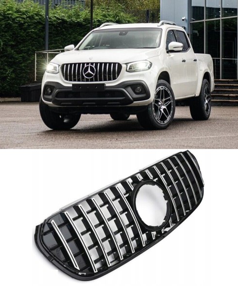 Automaniac A470037 РЕШІТКА MERCEDES W470 X-CLASS PANAMERICANA AMG GT ХРОМ
