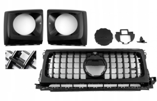 Automaniac A.463068 ЗНЯТТЯ РЕШІТКИ MERCEDES G-КЛАСУ W463 LIFT PANAMERICANA AMG GLOSS BLACK 18-