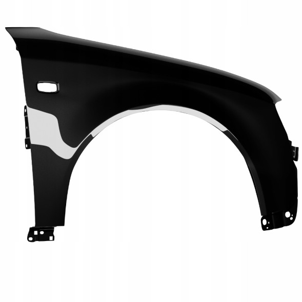 48581686 BLU Крило AUDI A4 B6 LZ9W праве чорне 00-04 переднє оцинковане