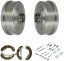 Maxgear 2× Гальмівний барабан Opel задній Corsa C 00- без підшипника 19-1357 MAXGEAR + 2 інших продуктів