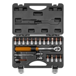 08 821 NEO TOOLS Динамометричний ключ з набором біт 1 4 5 25 Нм комплект 21шт
