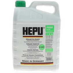 P999 LL18 005 HEPU Антифриз концентрат зелений G11 38 C 5л
