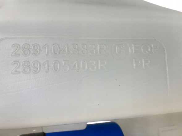 Renault OE 289104883r 289105403r OE Renault Megane IV бачок омивача лобового скла