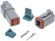 e-connectors AT06-6S/AT04-6P/ZEST/100 DEUTSCH-DT 6-контактні роз'єми (100 шт.) Amphenol-AT