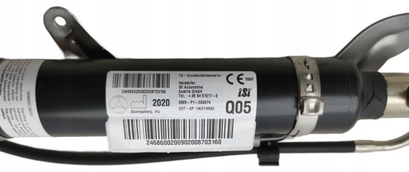 Mercedes-Benz OE A2468600200, DWP466746OE Патрон подушки безпеки Mercedes A-Class W176 A2468600200