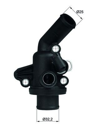 TI 11 87 MAHLE ORIGINAL Термостат