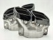 Proteile A20661 Накладки на вихлопні труби Mercedes W206 S206 C63 AMG Night Package, чорні, комплект