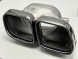 Proteile A20661 Накладки на вихлопні труби Mercedes W206 S206 C63 AMG Night Package, чорні, комплект