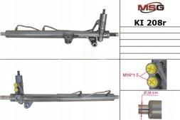 MSG KI210NEW Рульова рейка Kia Sorento 02-09