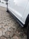Китай Boczne Dokładki Progów GOLF 7,5 GTI Czarny Połysk Splittery Накладки на пороги чорні для Golf 7.5 GTI, задні