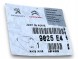 Citroen OE W238 Внутрішній ущільнювач дверей для Citroen C3 MK1 Pluriel 2003-2011 9025 E4 !J