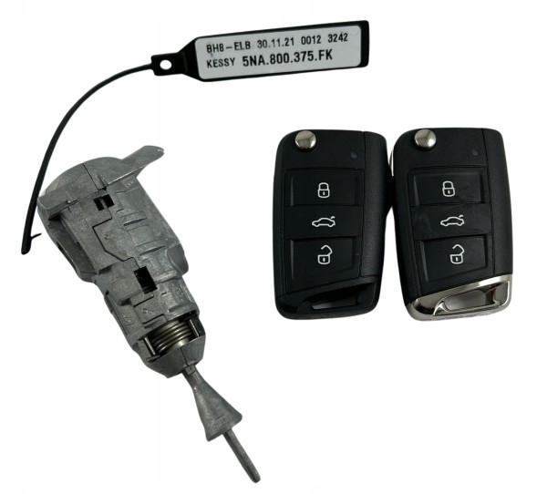 Volkswagen OE Вкладиш ключа VW 5NA800375FK
