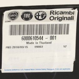 Fiat OE Ящик акумулятора Fiat Fullback з 2016 р. OE 6000610544