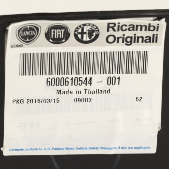 Fiat OE Ящик акумулятора Fiat Fullback з 2016 р. OE 6000610544