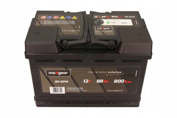Maxgear 85-0014 Акумуляторна батарея maxgear 12v 88ah 800а p +