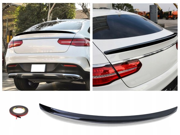 Automaniac ASWMB116+S004050 СПОЙЛЕР ЗАДНІХ ДВЕРІЙ MERCEDES GLE COUPE C292 W292 AMG GLOSS BLACK