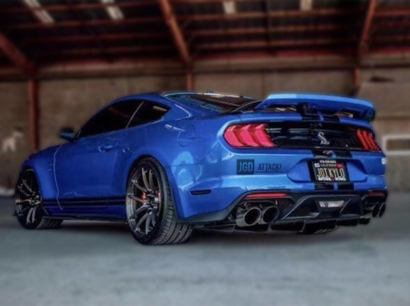 Mp Concepts JGD-MU15-GFGT500 Wickerbill Накладка Спойлера Gurney Flap GT500 FORD MUSTANG 2015-2022