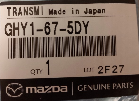 Mazda OE Пульт керування ключем - Mazda 2 DJ Mazda 3 BM/BN Mazda MX-5 ND GHY1675DY