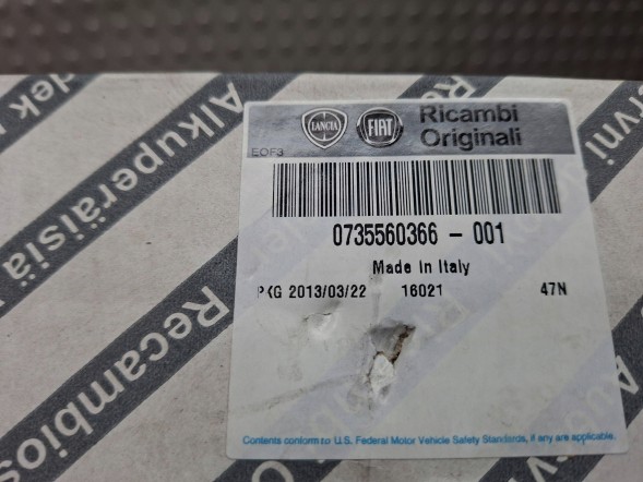 Fiat OE S26340744 ШКІРЯНЕ КЕРМО 735560366 FIAT 500L 2012-