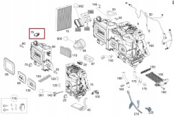 Mercedes-Benz OE A0009068304 Mercedes eqv vito w447 двигун клапана обігрівача oe